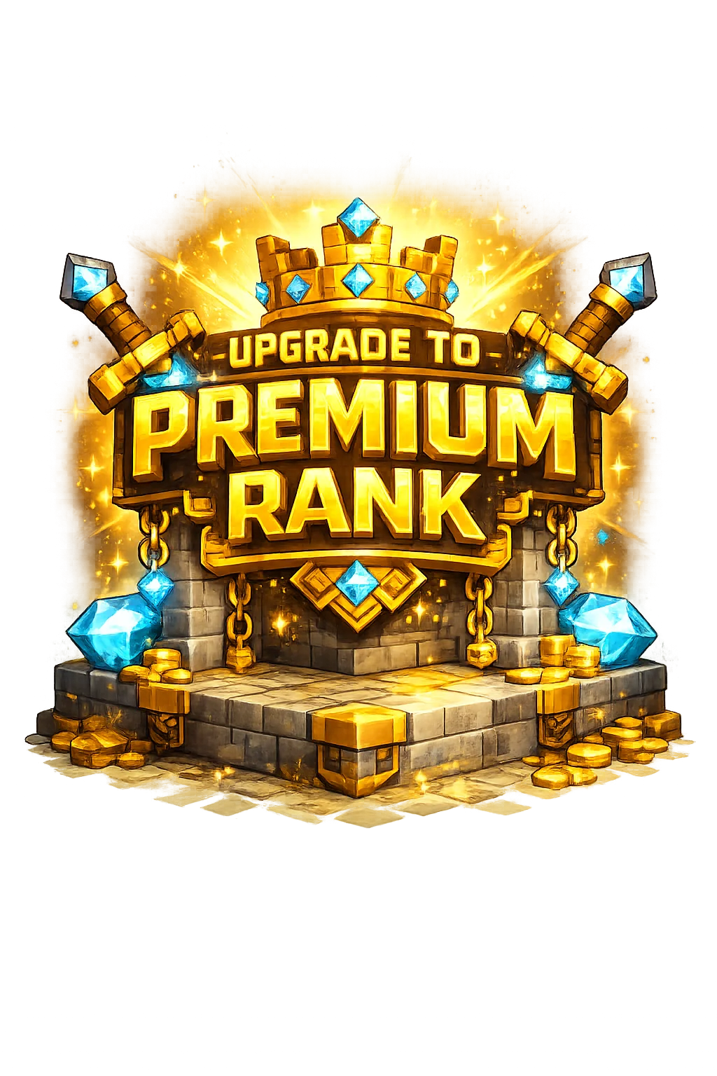SupaSMP Premium Ranks - Knight to King SupaSMP Minecraft survival server premium ranks from Knight to King with exclusive features